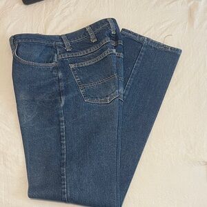 Blue Denim Jeans. Bulwark Fire Resistant
